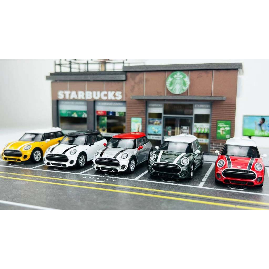 Mô hình ô tô BMW Mini Cooper JCW (F56) 1:64 SH