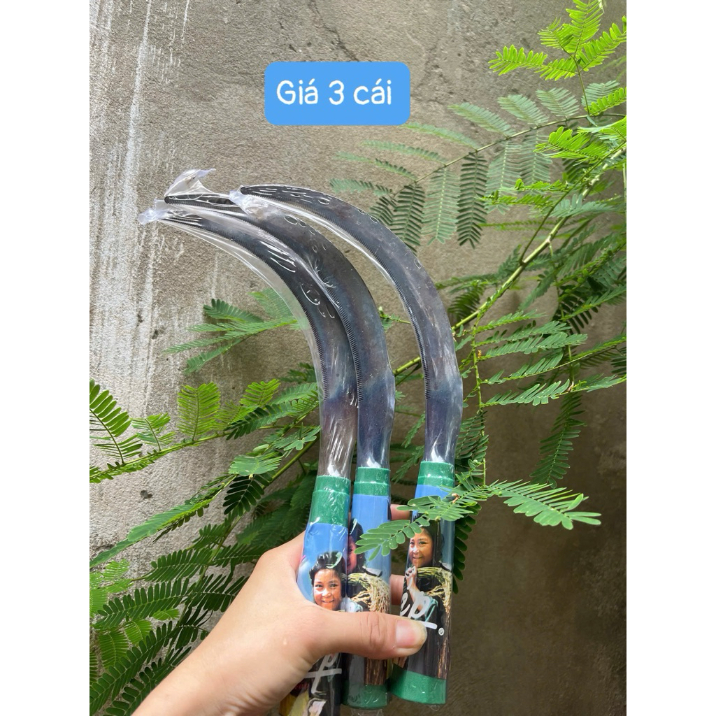 (gia 3 cai ) Liềm cắt cỏ, liềm 7 thép ( mua nhiều giảm giá)