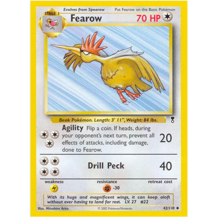 [Thẻ bài Pokemon TCG]  Fearow - 42/110 - Uncommon