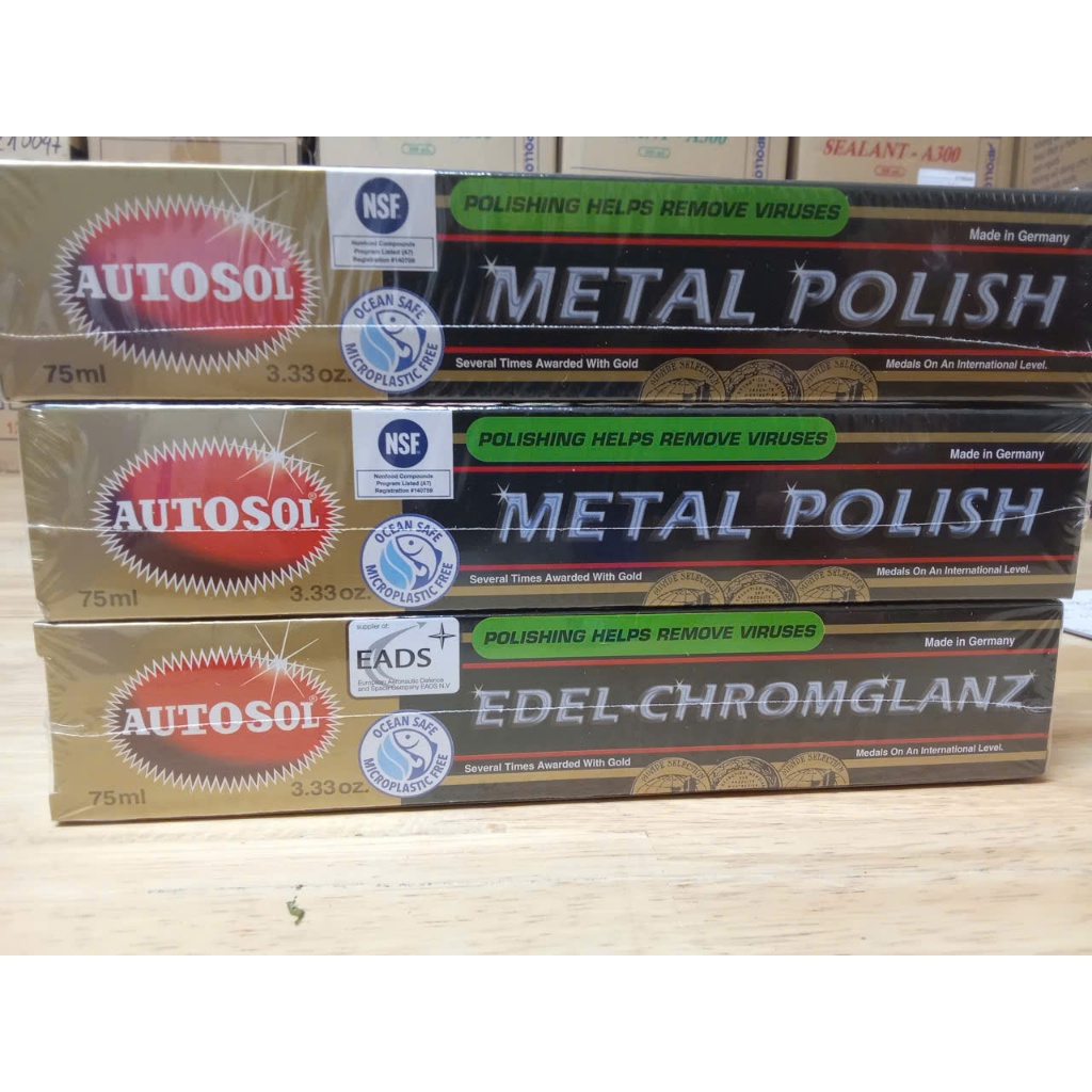 Kem đánh bóng kim loại AUTOSOL - Autosol Metal Polish 75ml (100g)- Hàng Thật