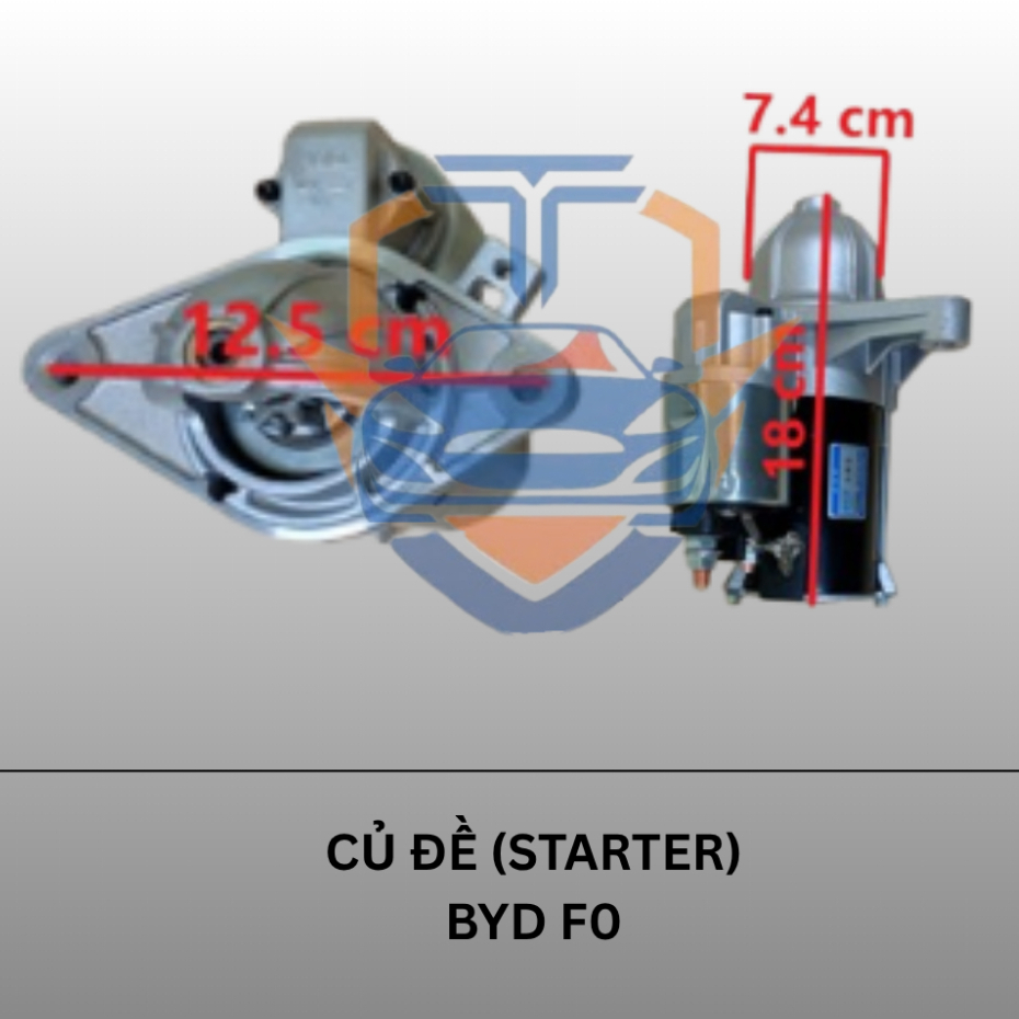MÁY ĐỀ (STARTER) BYD F0 HÀNG MỚI, TỐT