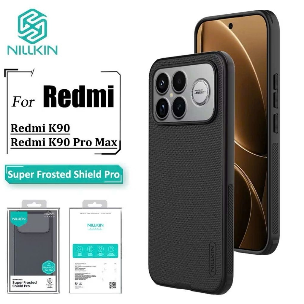Ốp lưng Nillkin cho Xiaomi Redmi K90 Pro Max / K90 Mi 17 15T 14 Ultra chống sốc