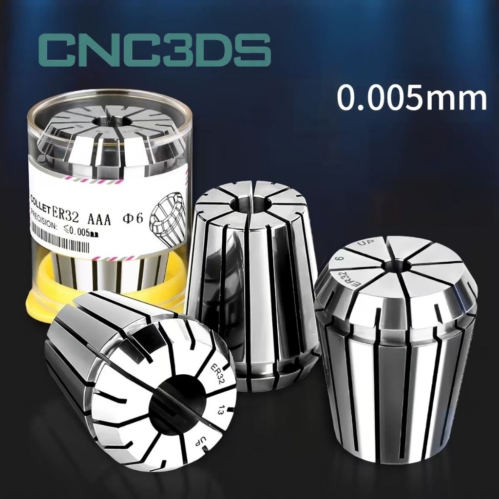 Collet kẹp mũi dao phay cnc gỗ ER11 ER16 ER20 ER25 ER32