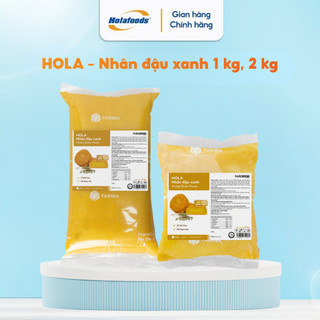 [SX 2026] HOLA - Nhân bánh trung thu đậu xanh hiệu FariBake từ Farina 1kg; 2kg - mịn thơm, màu đẹp, cải tiến giảm ngọt