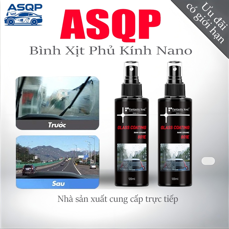 LIBITU 801E Bình Xịt Phủ Kính Nano Chống Bám Nước & Loại Bỏ Màng Dầu Phù Hợp Nhiều Loại Kính
