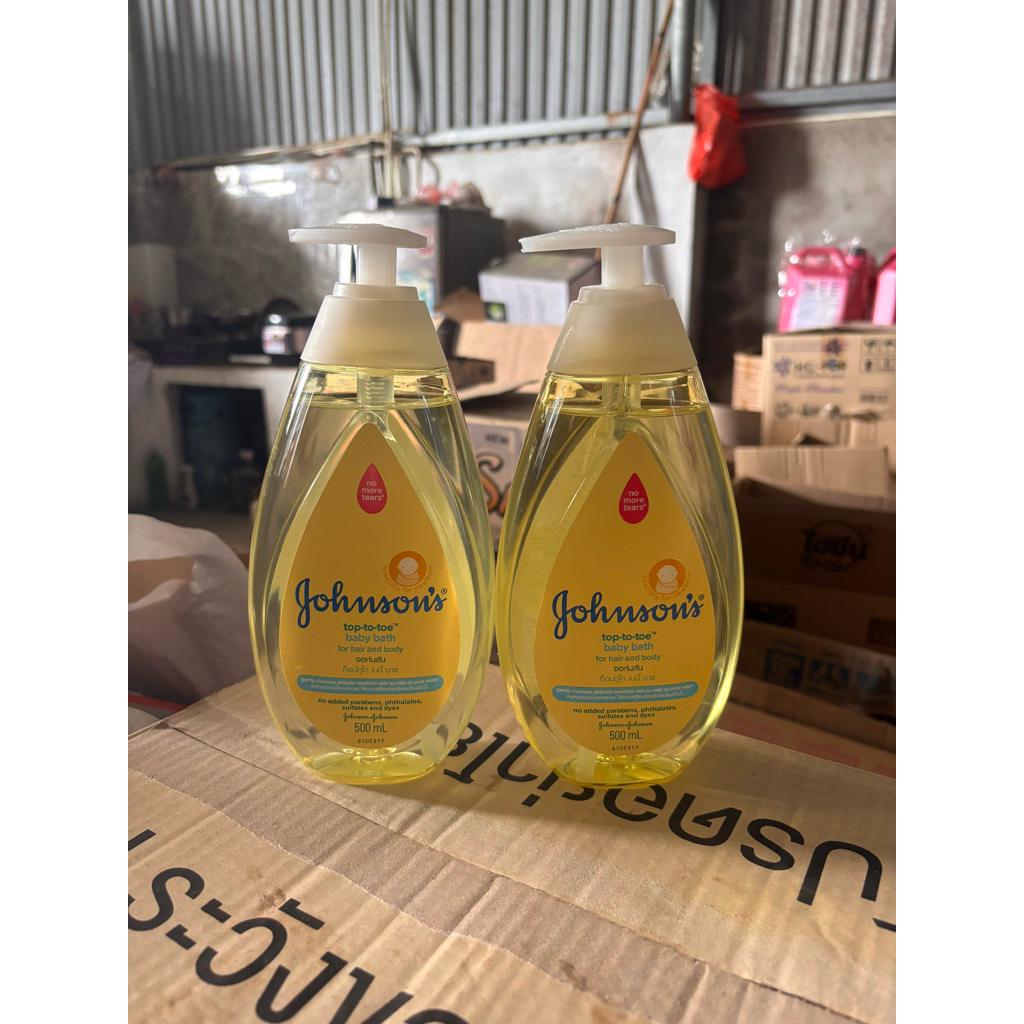 Sữa Tắm Jonson baby chai 500ml và 200ml
