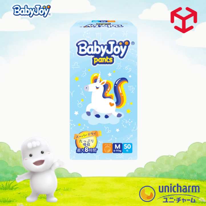 Tã quần Baby Joy Bỉm mềm mại, khô thoáng từ Diana Unicharm Việt Nam