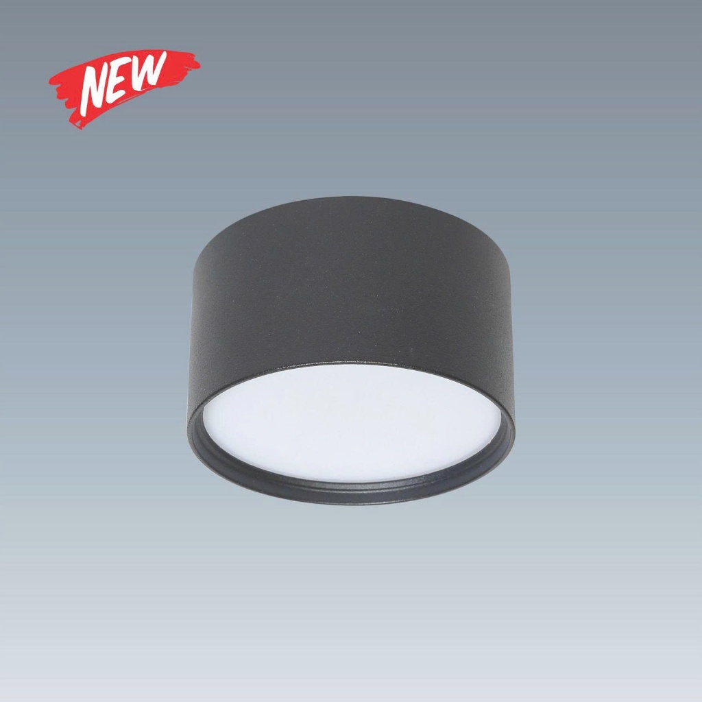 Đèn ốp nổi Anfaco AFC 651D 12W vỏ đen