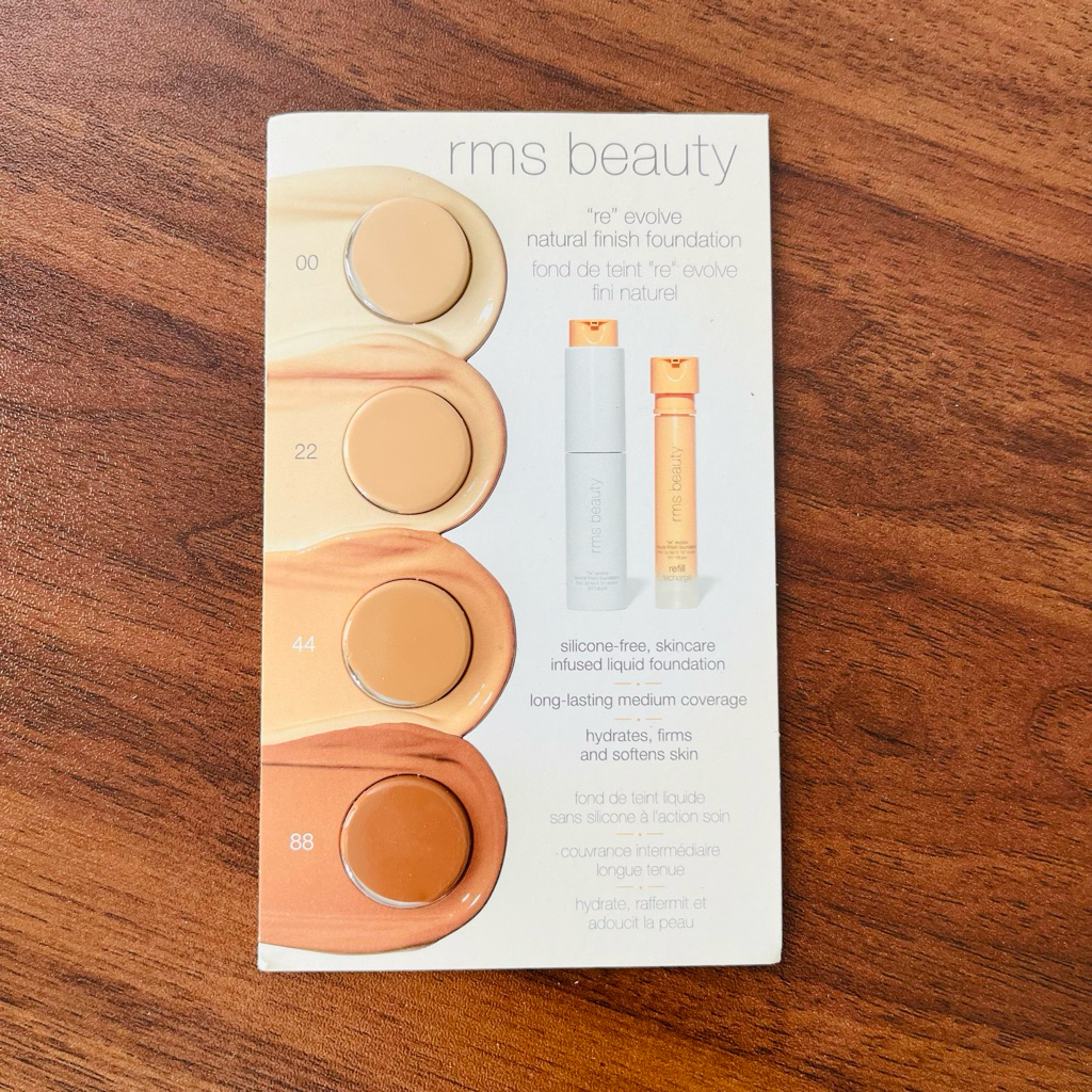 Mẫu thử kem nền trang điểm RMS Beauty ReEvolve Natural Finish Liquid Foundation