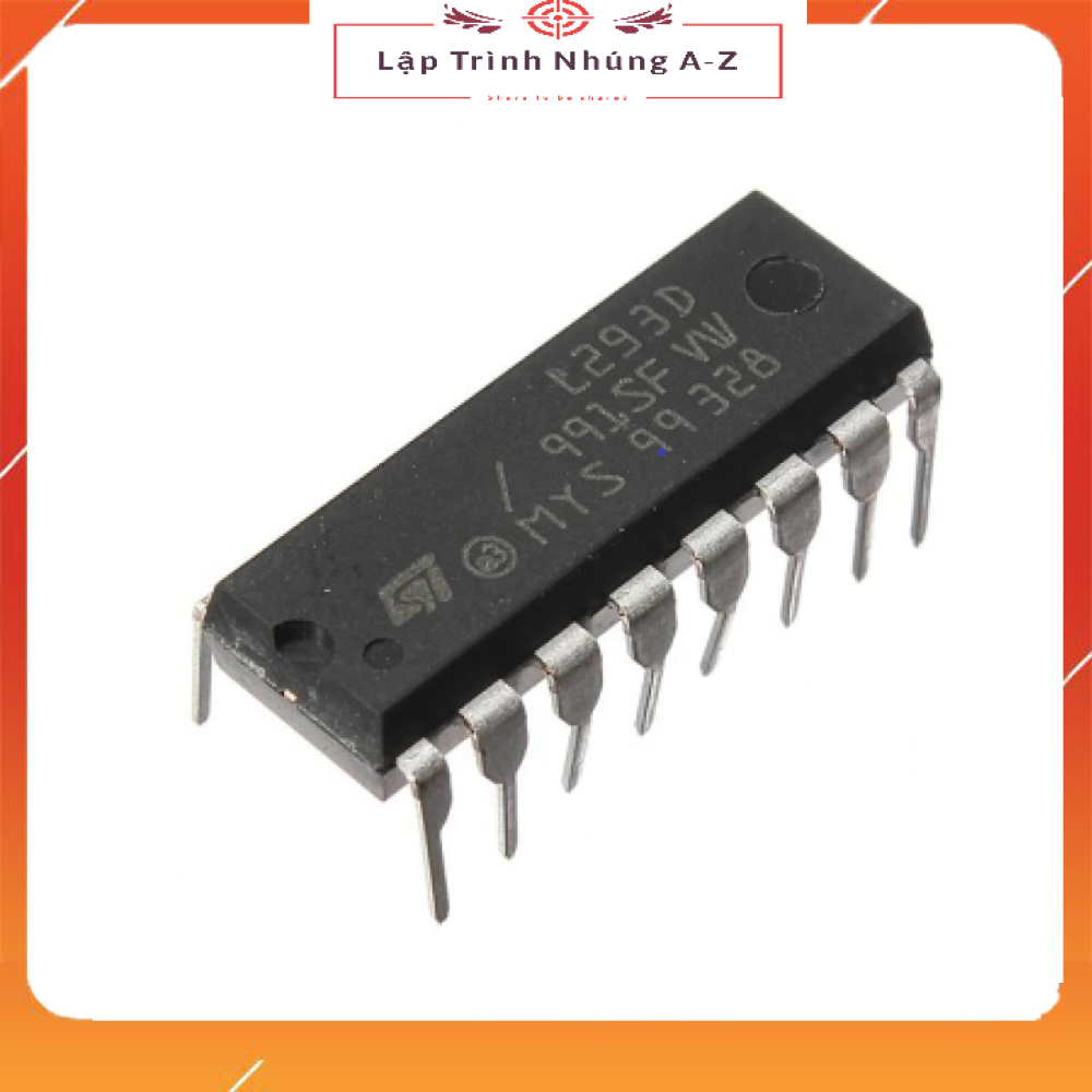 [Lập Trình Nhúng A-Z][G187] Chip IC L293 L293D DIP 16