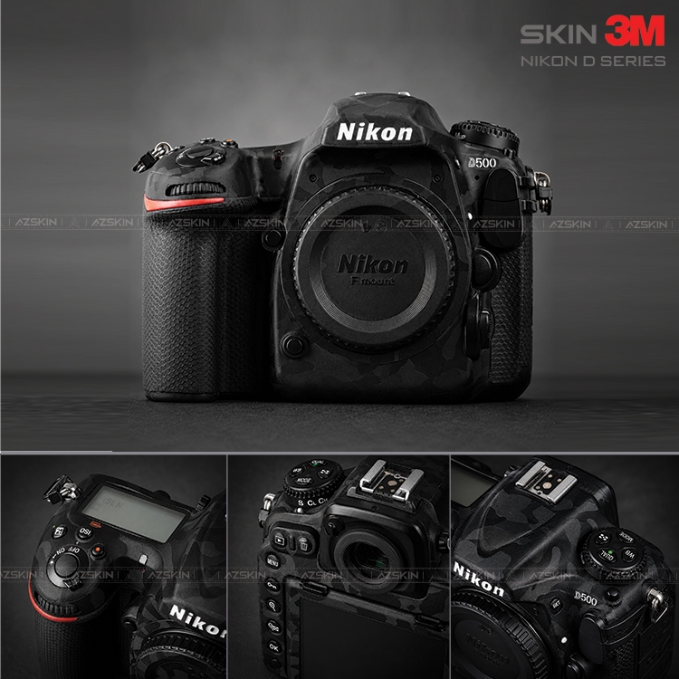 Miếng Dán Skin 3M Máy Ảnh Nikon D810 | D850 | D7000 | D7100 | D7500 | DF | Chất Liệu Vân Nổi Chính H