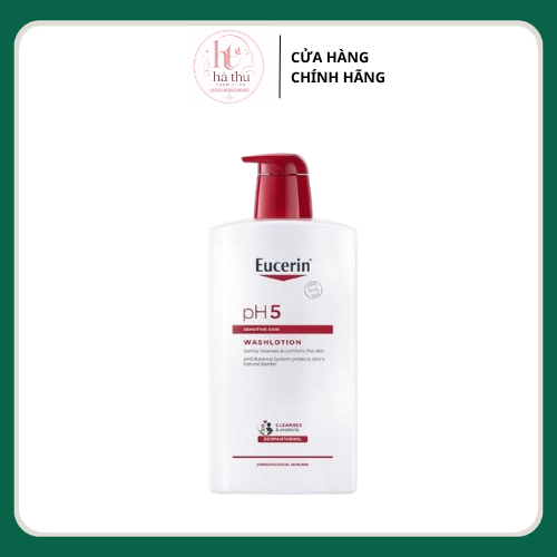 Sữa Tắm Eucerin Ph5 Washlotion Dành Cho Da Nhạy Cảm (1000Ml)