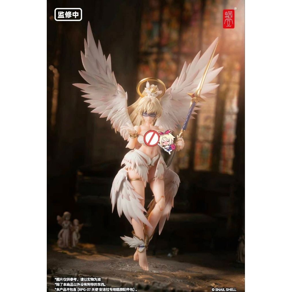 [ Hoả Tốc ] Snail Shell RPG-07 Angel Angela 1/12 Action Figure