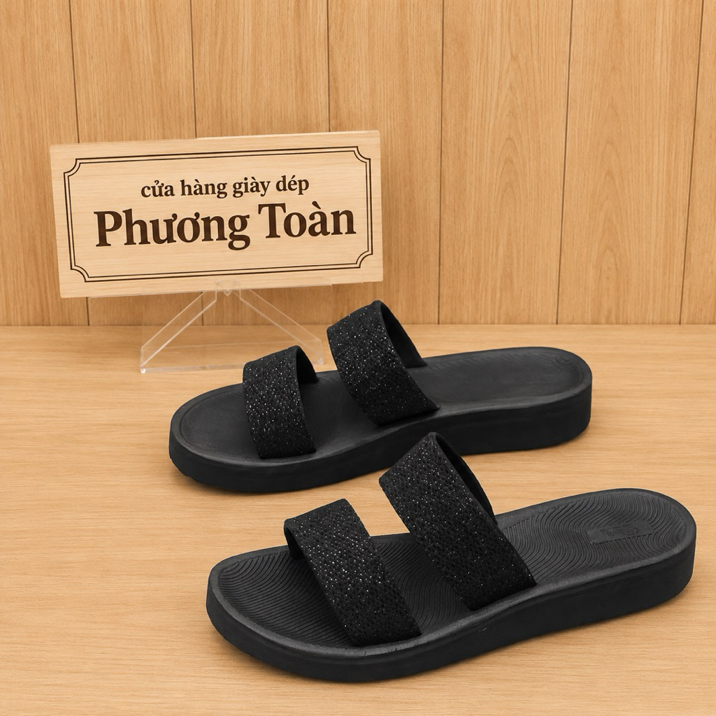 DÉP BITIS XỐP HAI QUAI NỮ