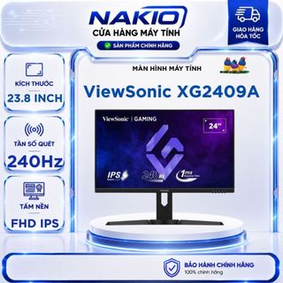 Màn Hình Gaming ViewSonic XG2409A (23.8 inch - IPS - FHD - 240Hz - 1ms) - Bảo hành chính hãng 36 tháng