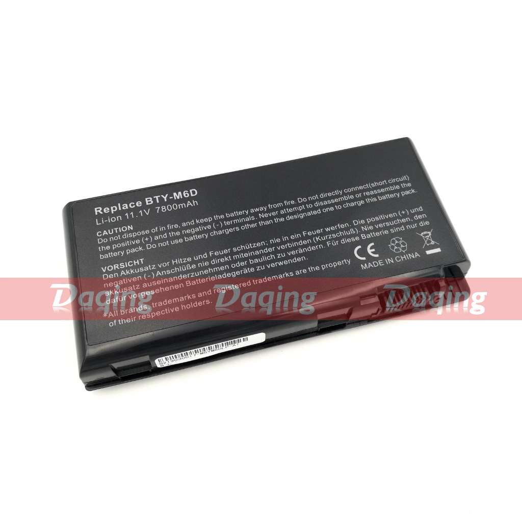 Pin Laptop MSI GT60 GX60 GX680 GT680 GT780 GX70H GX780R GT70 GT760 BTY-M6D Battery