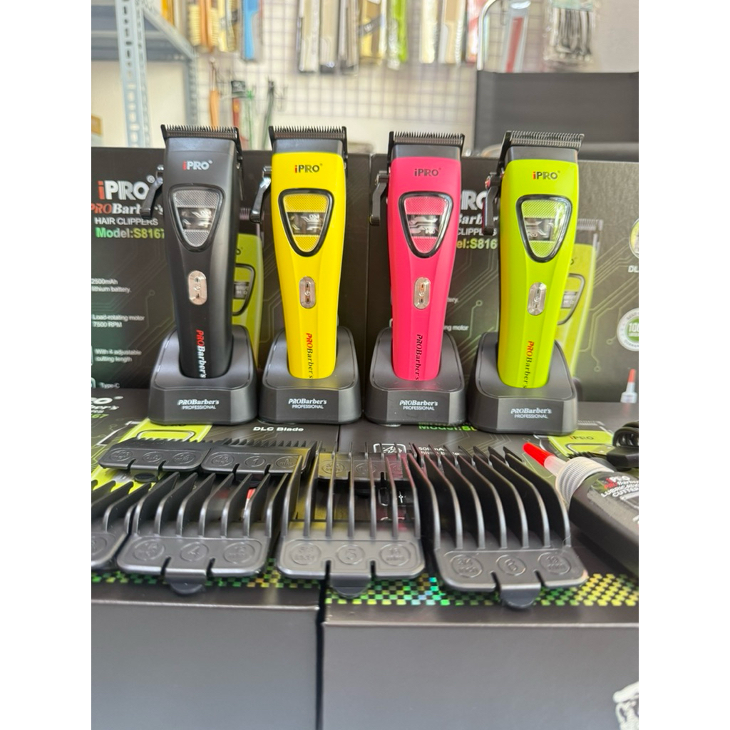 Tông đơ cắt tóc ipro barbers S8167 lưỡi đơn