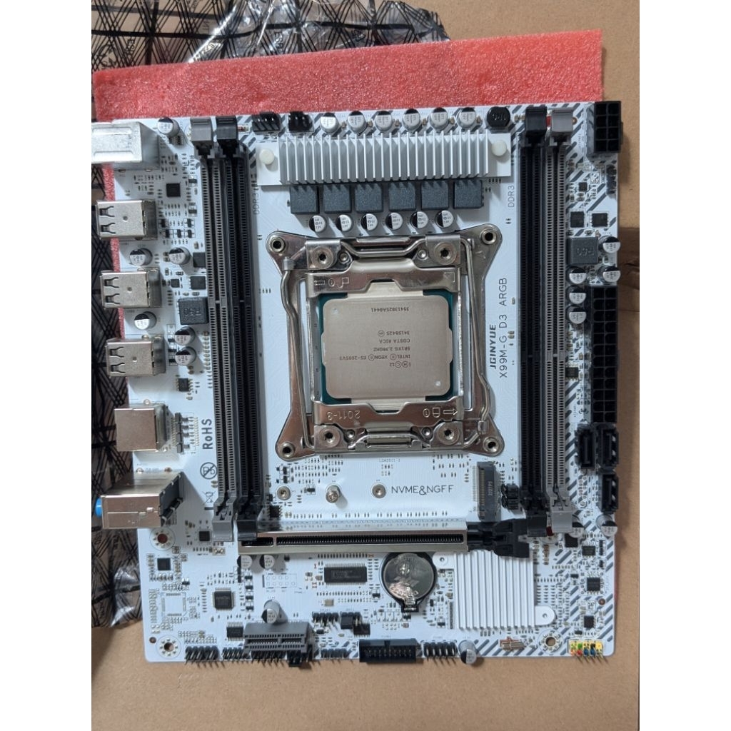 Combo X99M-G,E5-2678v3, 16gb ram
