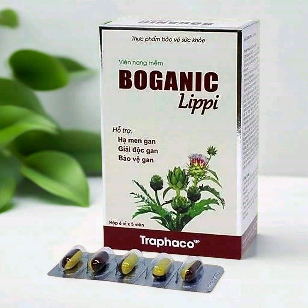 BOGANIC LIPPI - BOGANIC FORTE - GIẢI ĐÔC GAN , BẢO VỆ GAN