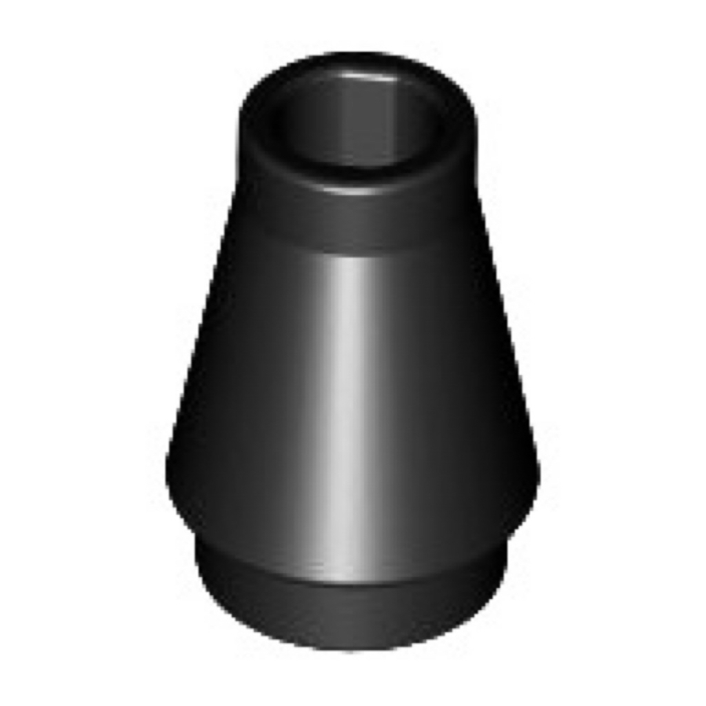 Cone 1x1 – Chóp Nón 1x1 Part 4589 chính hãng (Alt: 6188, 55525)