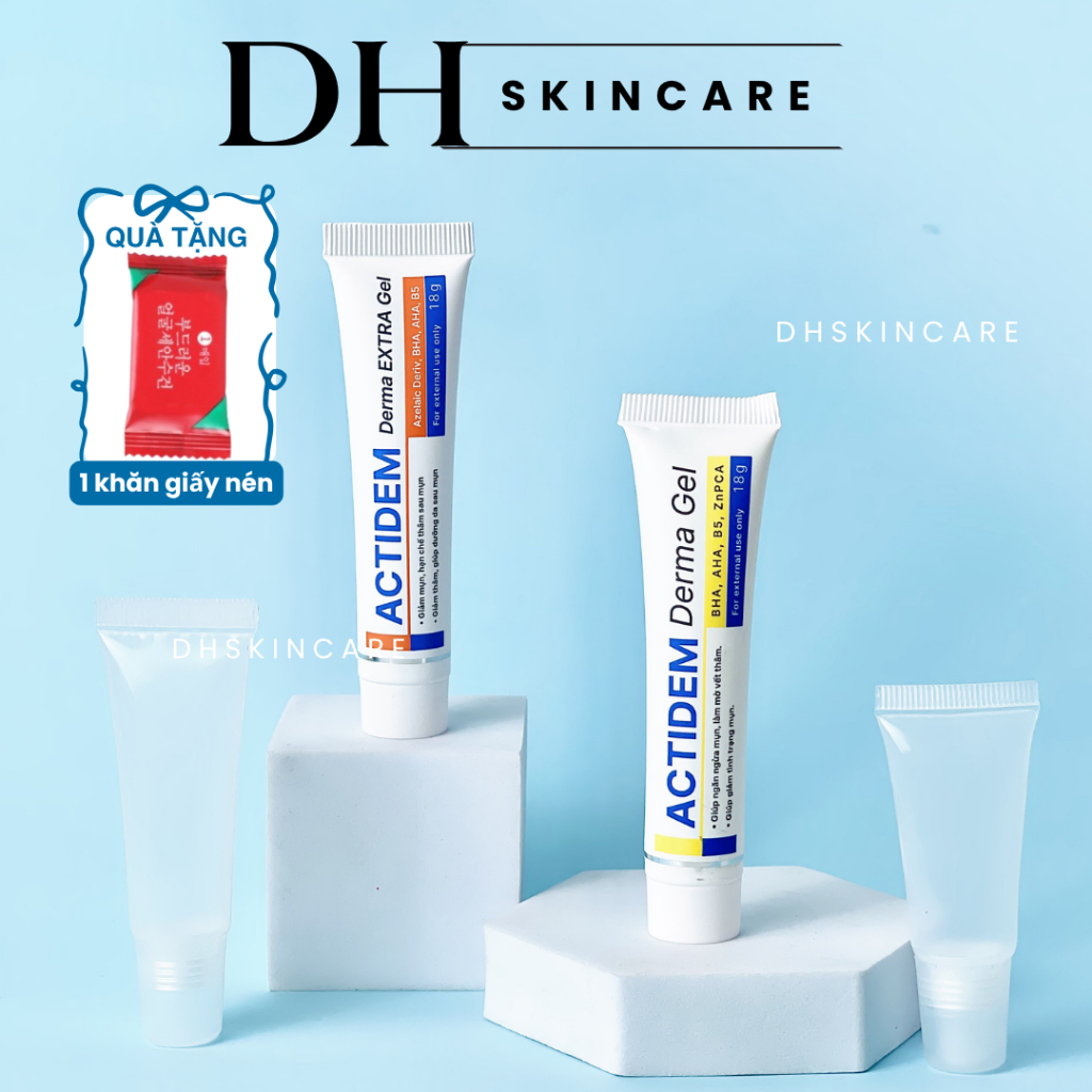[Hàng Công Ty] Gel Chấm Mụn, Mờ Thâm Actidem Derma Gel / Extra Gel / Megaduo - Chăm Sóc Da Dầu Mụn