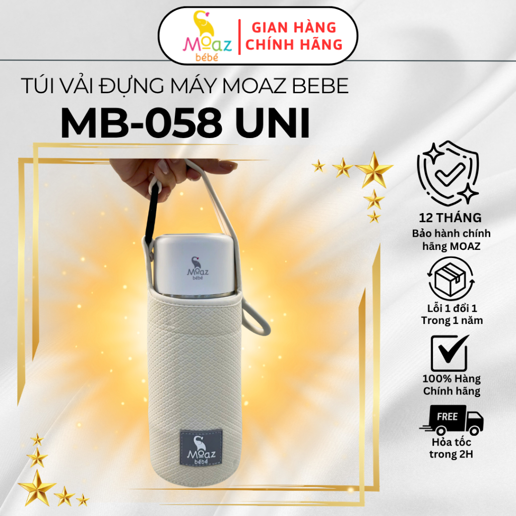 Túi đựng máy Moaz BéBé MB058, MB058 Universe đựng máy đun nước di động