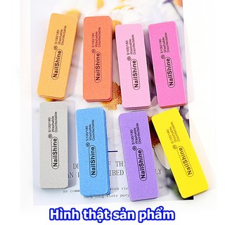 2 cái Buffer chà móng chữ nhật (NailShine)