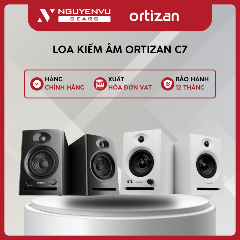 [Full VAT] Loa kiểm âm ORTIZAN C7 (80W/BT 5.00/TRS/Type-C) - BH 12 THÁNG