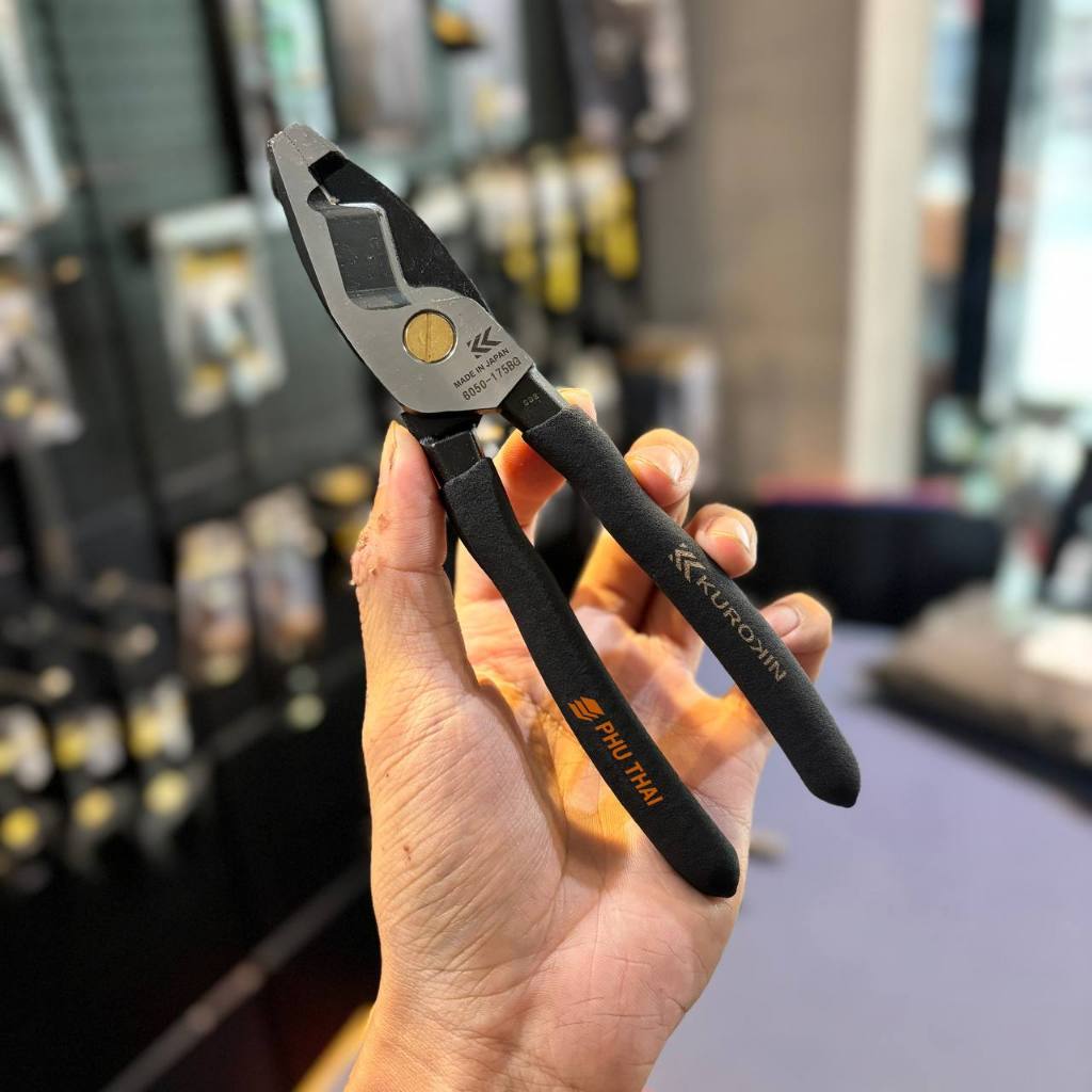 Kìm cắt cáp 175mm 6050-175BG Kurokin
