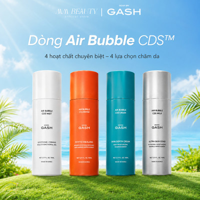 Mặt Nạ GASH Air Bubble CDS Mask Chăm Sóc Da Chuyên Sâu, Cấp Ẩm, Săn Chắc & Sáng Da Hàn Quốc