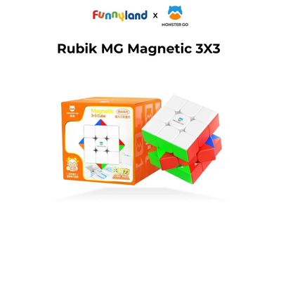 Monster Go Magnetic 3x3 Cube Basic - Đồ Chơi Trí Tuệ Speedcube Cao Cấp Cho Bé