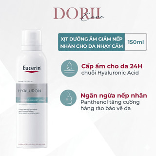 Xịt dưỡng ẩm cho da nhạy cảm Eucerin Hyaluron Mist Spray 150ml