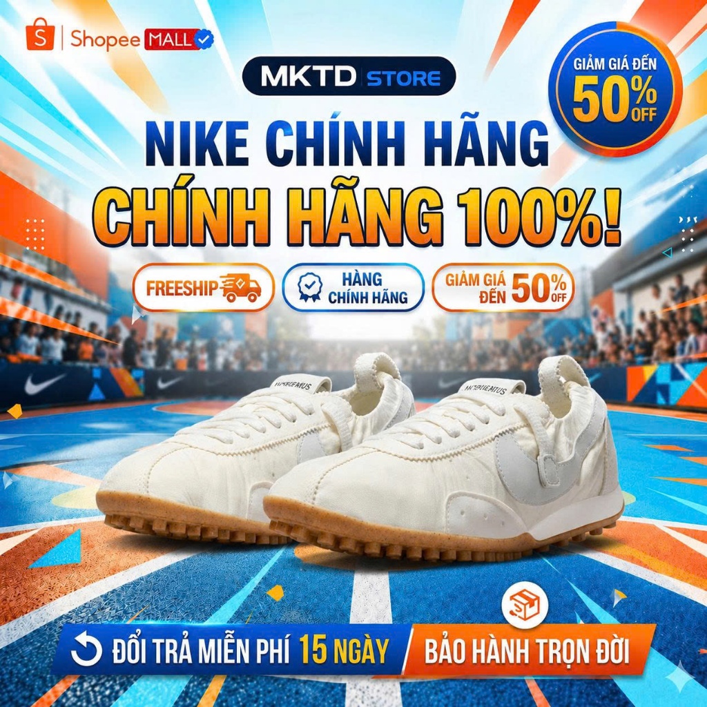 MKTD STORE - Giày Nike Jacquemus Moon Shoe 'Soft Pearl'