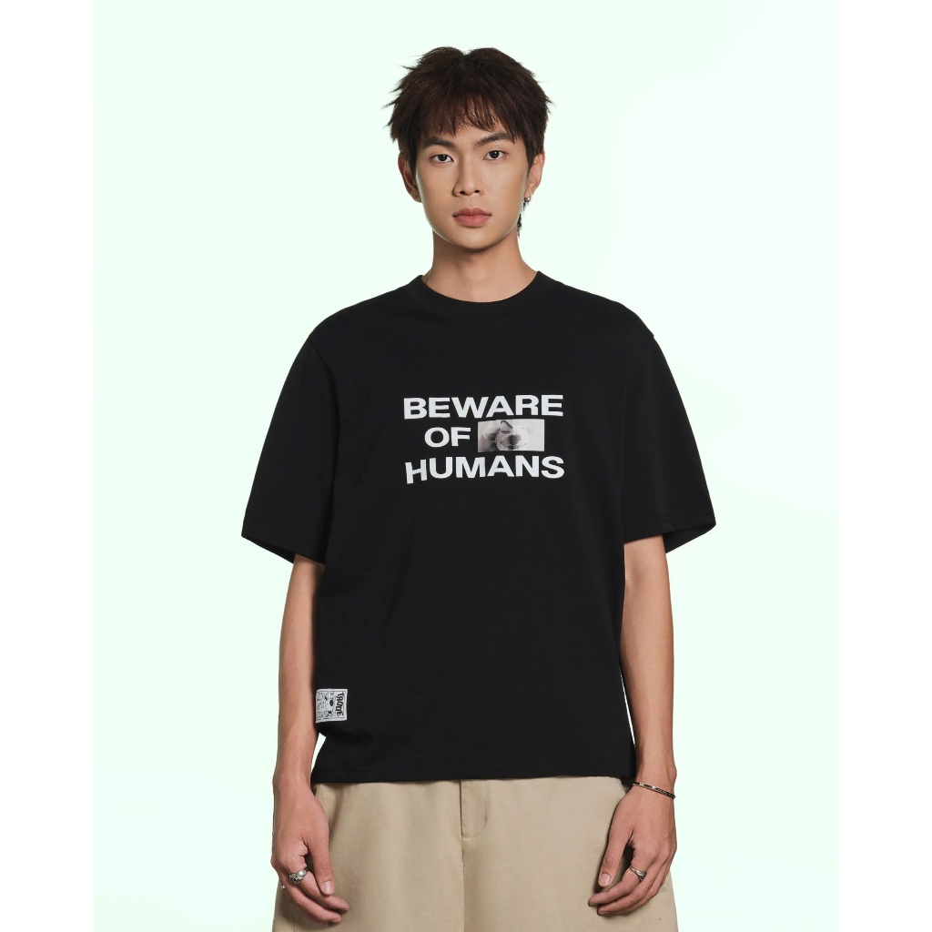 TRODE | Áo thun hoạ tiết Beware Of Humans - Beware Of Humans T-Shirt