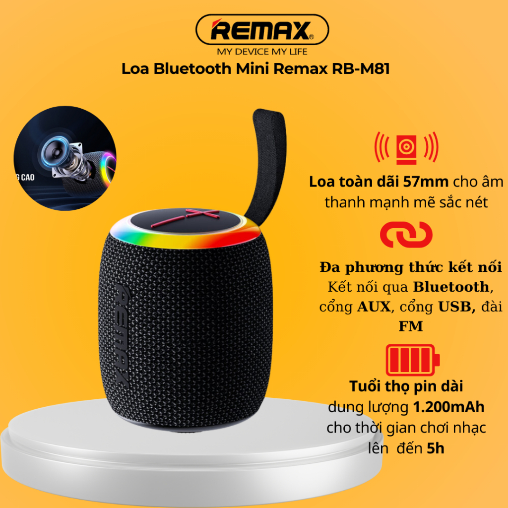 Loa Bluetooth Remax RB-M81