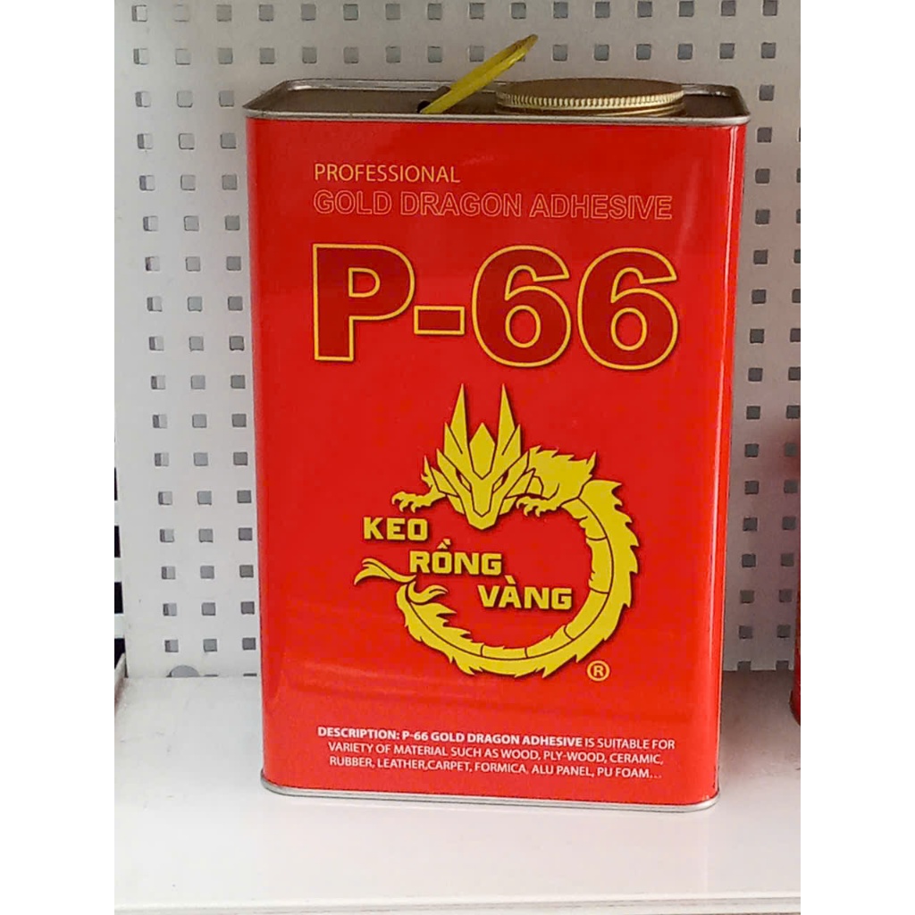 Keo Rồng Vàng P66 - 3Kg (3300 mL ) Chính hãng / giá rẻ vô địch