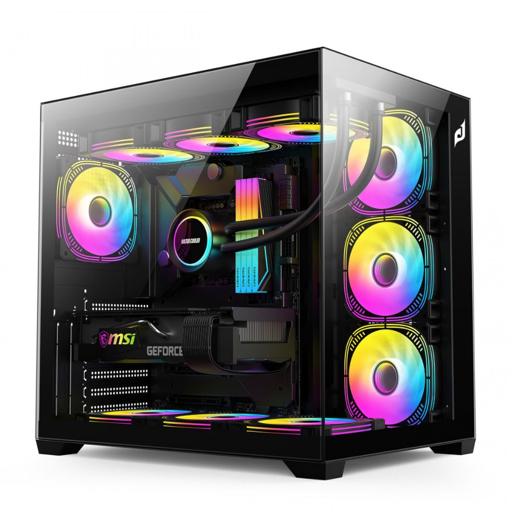 CASE Edra ECS1504 - Black - FULL VAT - CHÍNH HÃNG - BẢO HÀNH 12T