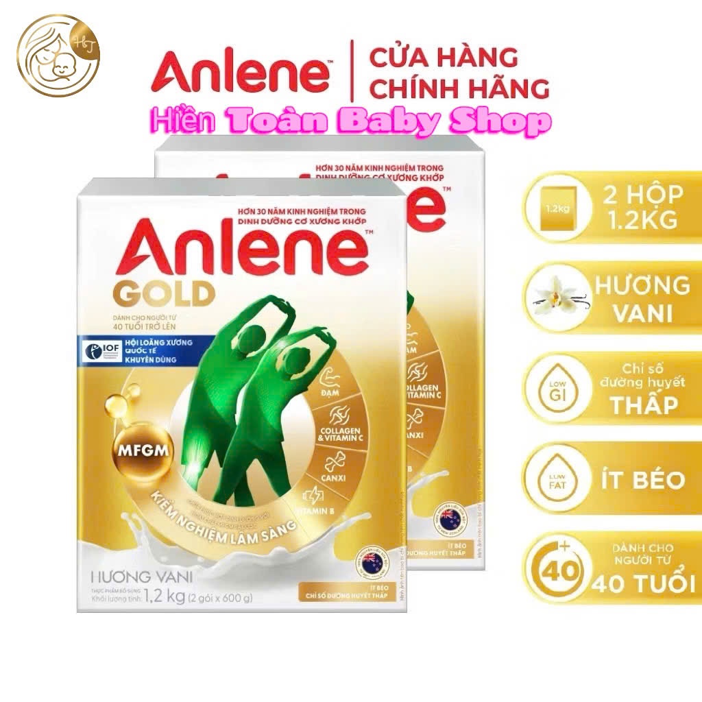 Sữa Bột Anlene Gold Hương Vani Hộp Giấy 1.2kg [Mẫu Mới] | BigBuy360 - bigbuy360.vn
