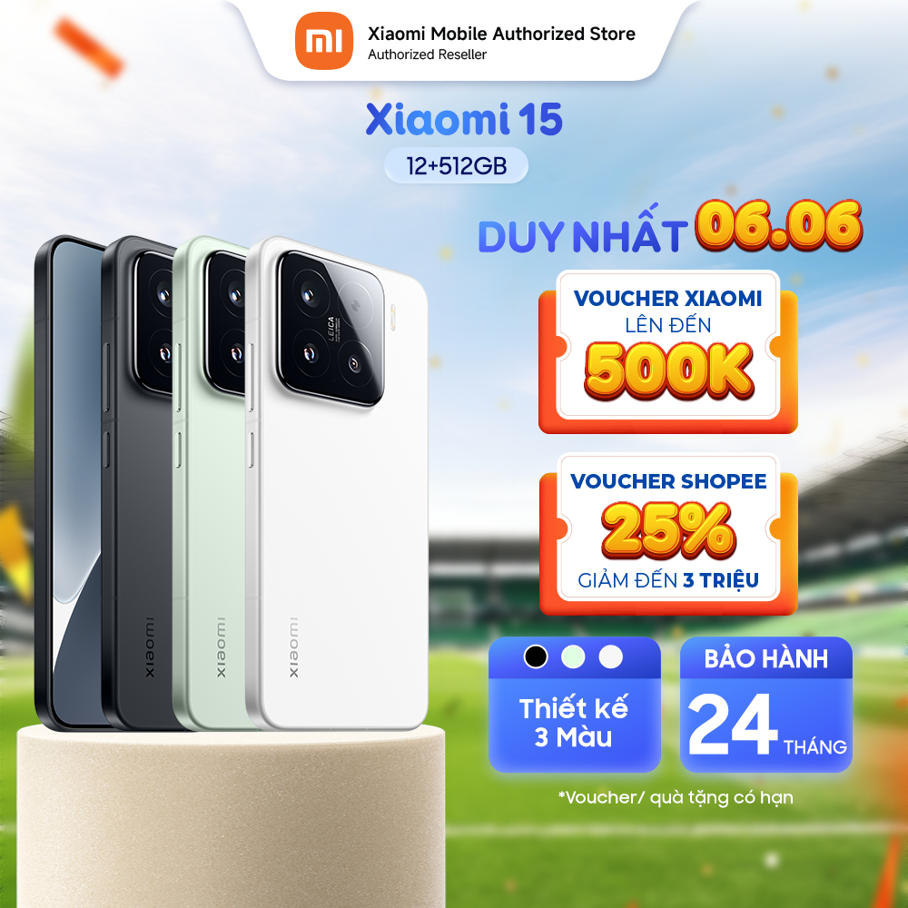 [Livestream] Điện thoại Xiaomi 15 (12+256GB |12+512GB) | 3 Camera Leica | Snapdragon 8 Elite