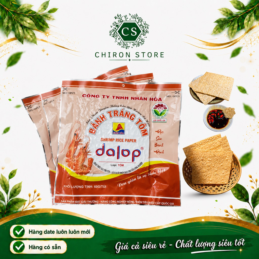 BÁNH TRÁNG TÔM DALOP BÌNH ĐỊNH