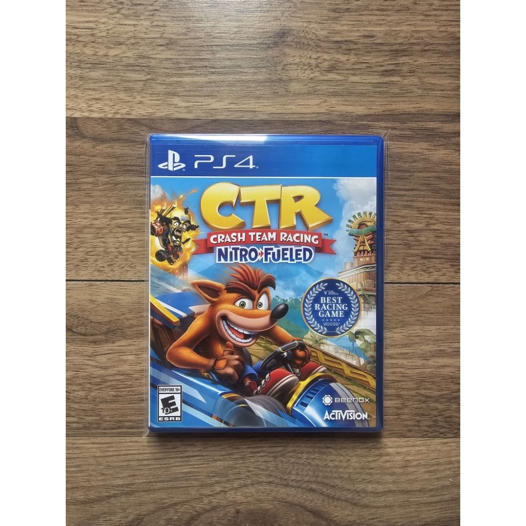 Đĩa game Crash team racing Nitro fueled ps4 , sản phẩm đã qua sử dụng