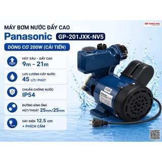Máy bơm đẩy cao 200W Panasonic GP-201JXK