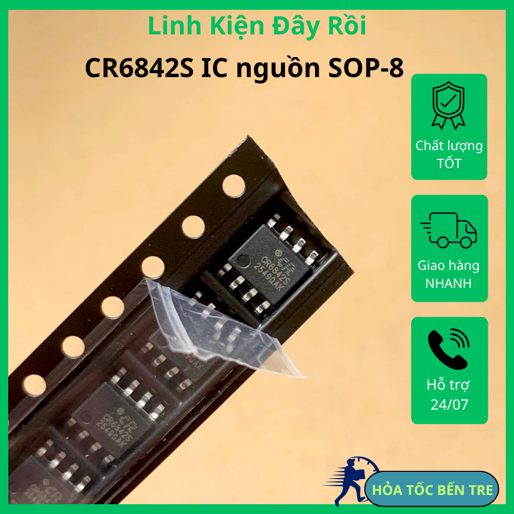 2 cái CR6842S CR6842 IC nguồn SOP-8