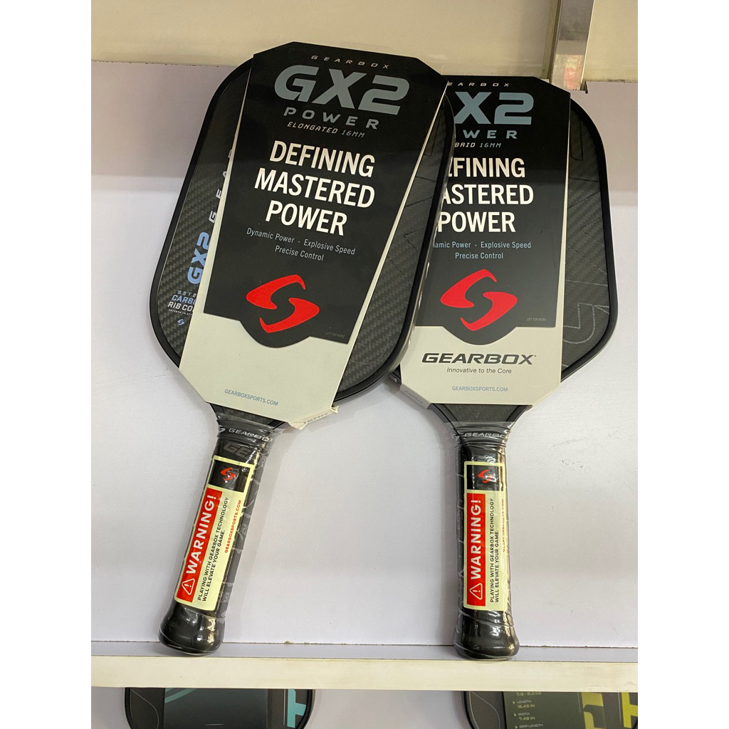 [Hoả Tốc] Vợt Pickleball Gearbox GX2 Power Elongated & Hybrid 16mm - linh hoạt, ổn định & chắc chắn