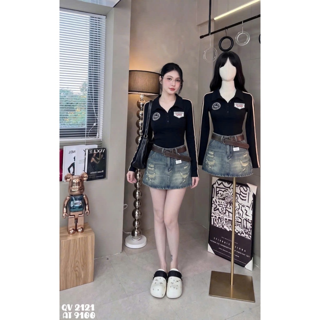 QUẦN GIẢ VÁY THÊU NGỰA – FORM BIGSIZE TÔN DÁNG, JEAN MỀM CAO CẤP  MS2121 | BigBuy360 - bigbuy360.vn