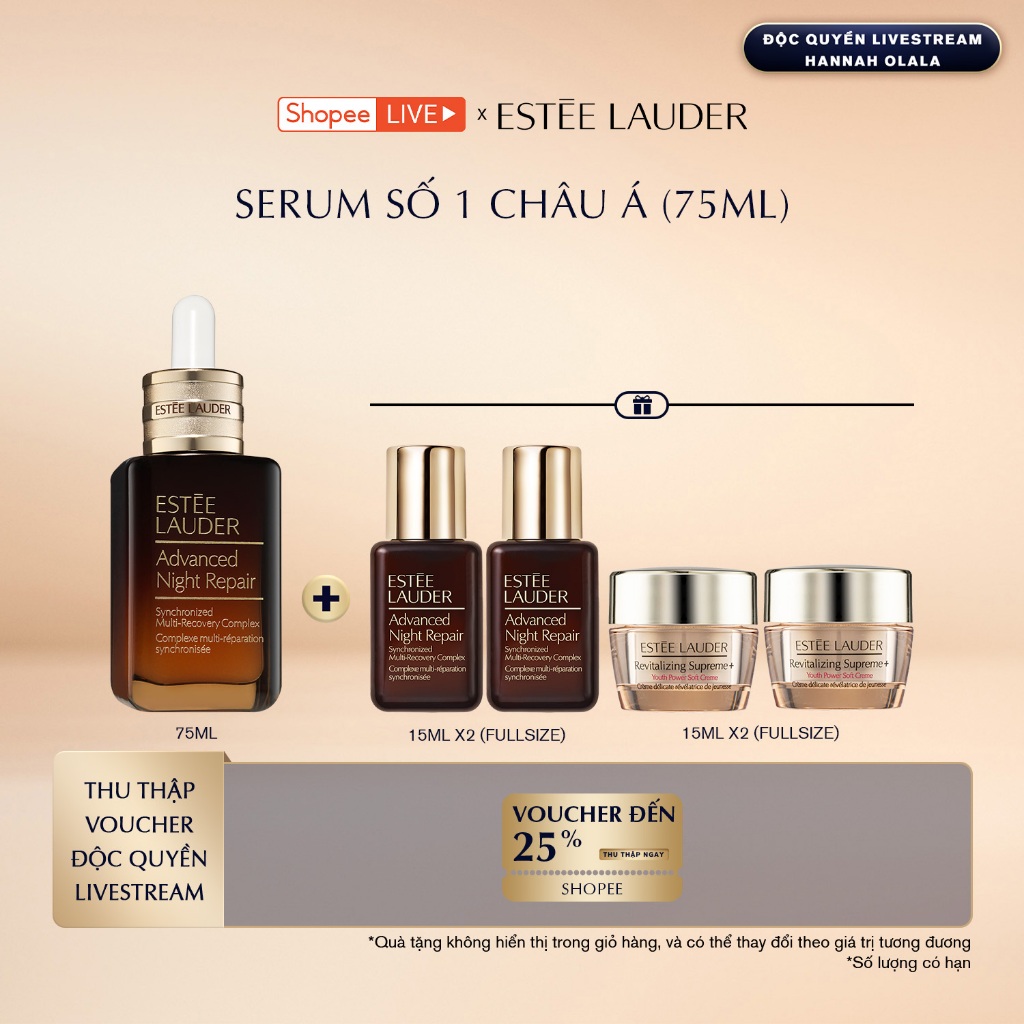 [Estee Lauder x Hannah] Tinh chất (Serum) Estee Lauder Advanced Night Repair Synchronized Multi-Reco