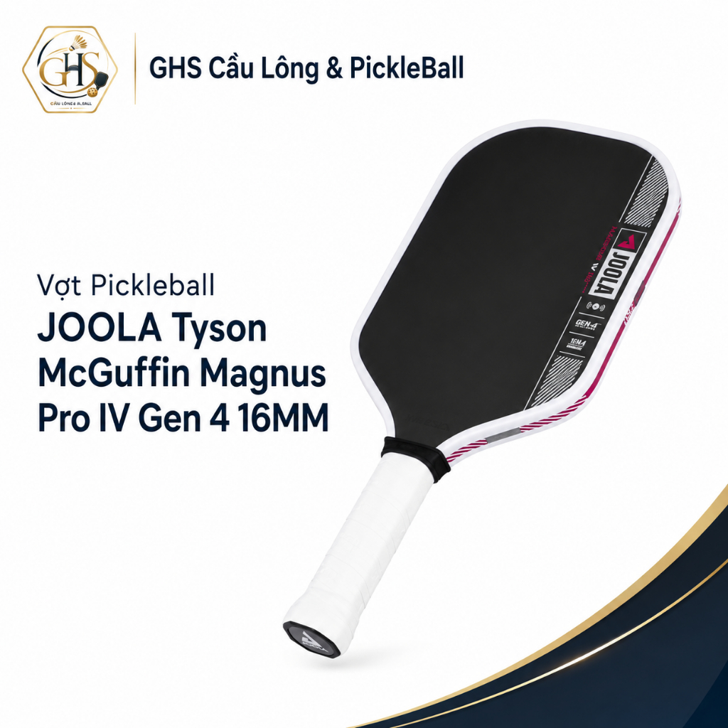 Vợt Pickleball JOOLA Tyson McGuffin Magnus Pro IV Gen 4 16MM Chính Hãng