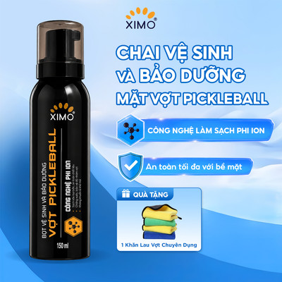 Chai vệ sinh và bảo dưỡng mặt vợt Pickleball công nghệ phi ION an toàn bề mặt vợt, tăng độ bám bóng