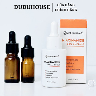 Tinh Chất Avo SkinLab Niacinamide 20% Serum Cấp Ẩm Sáng Da Giảm Thâm 30ml Duduhuse