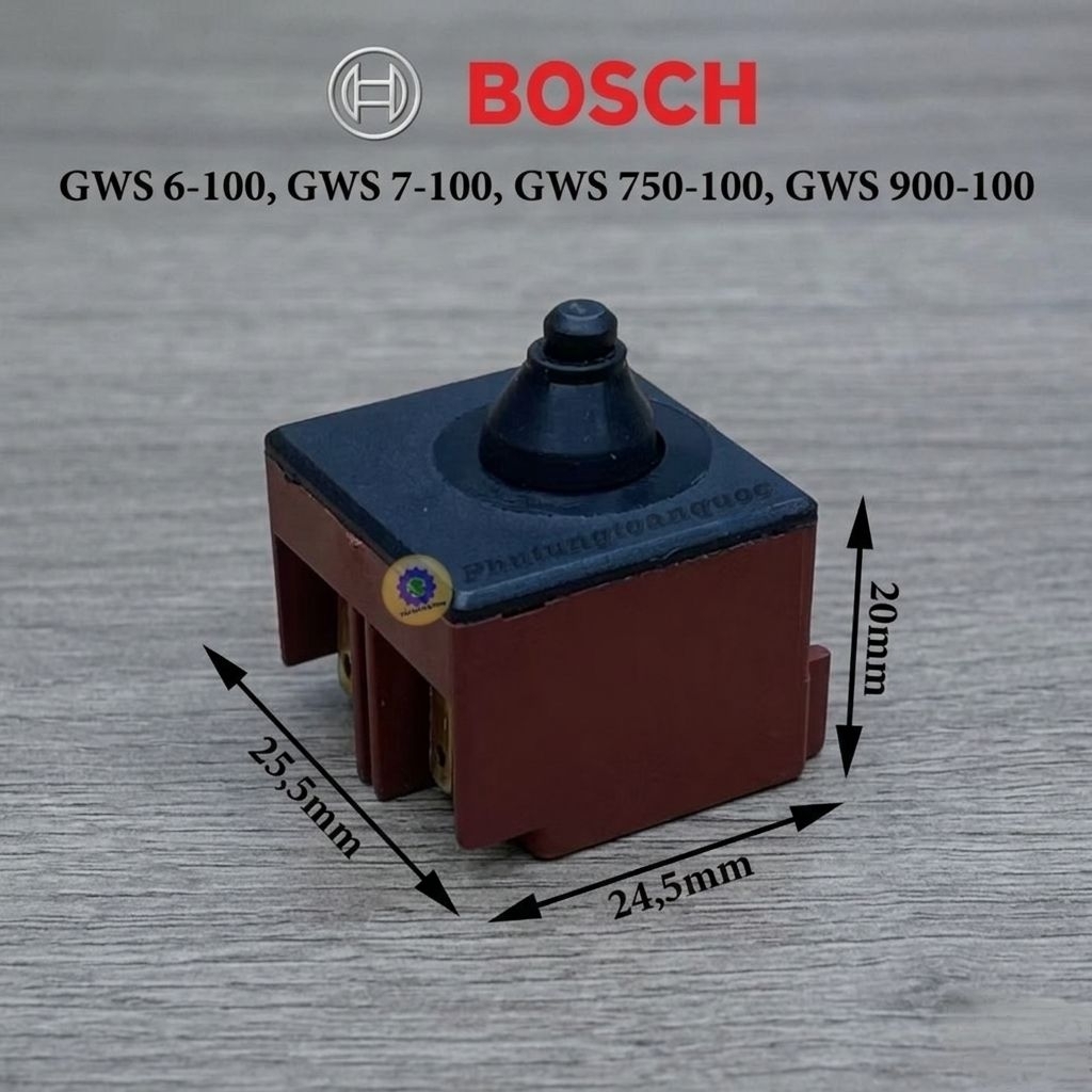 Công Tắc Máy Mài Bosch GWS 6-100, GWS 7-100, GWS 750-100, GWS 900-100